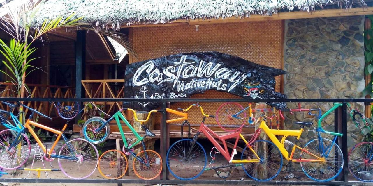 Apartmán Castaway Native Huts San Vicente  Exteriér fotografie